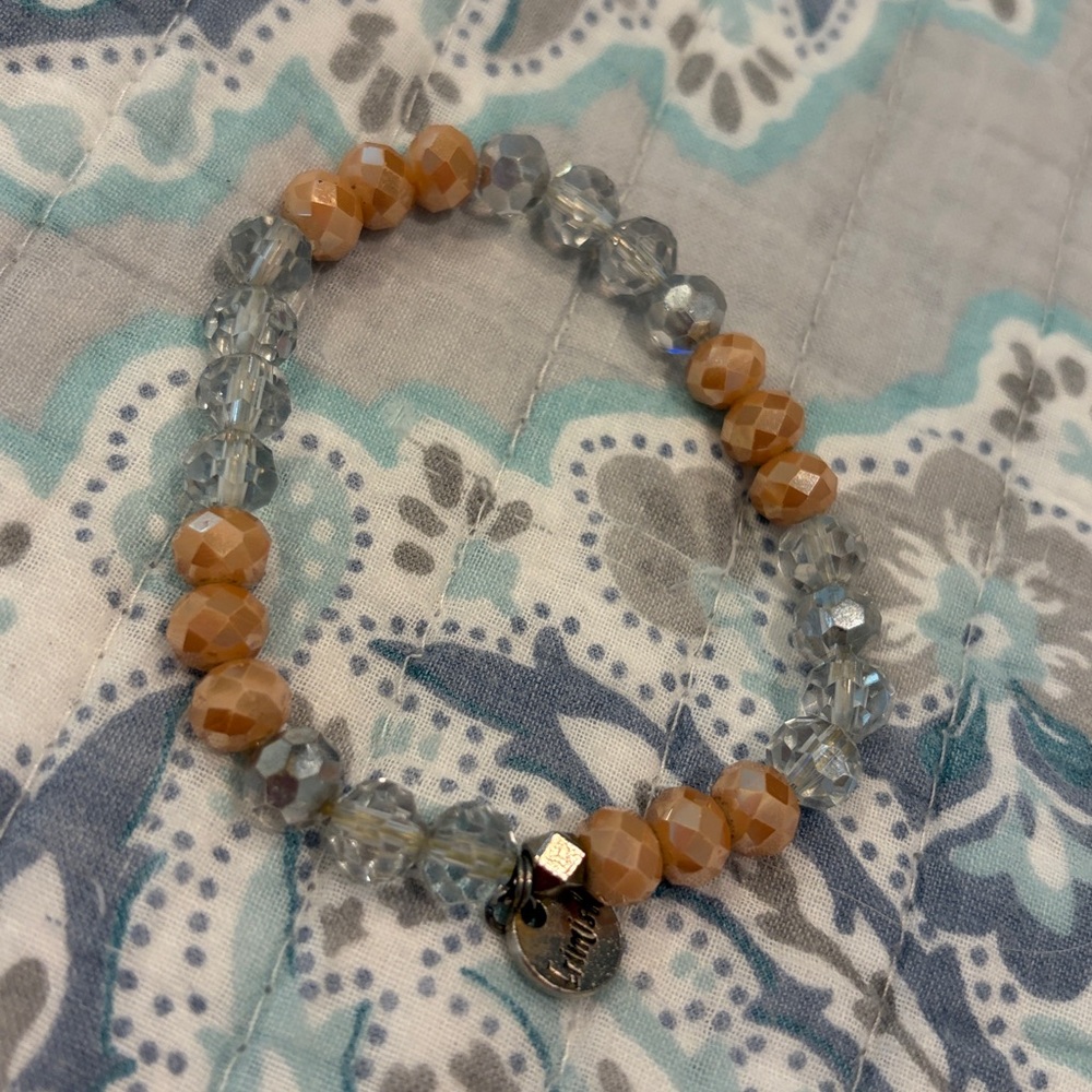 Erimish Beaded Bracelet with Charm